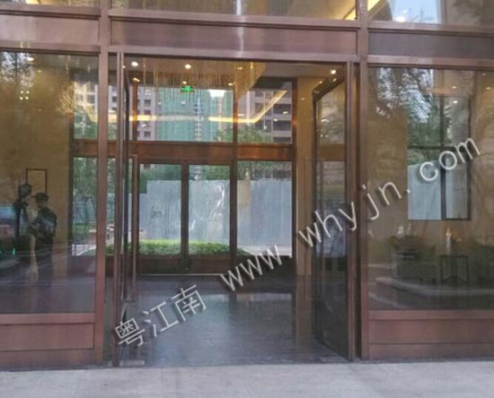 小區樓宇地簧門