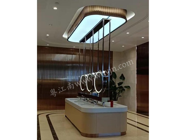 華為銀鏡玻璃屏風